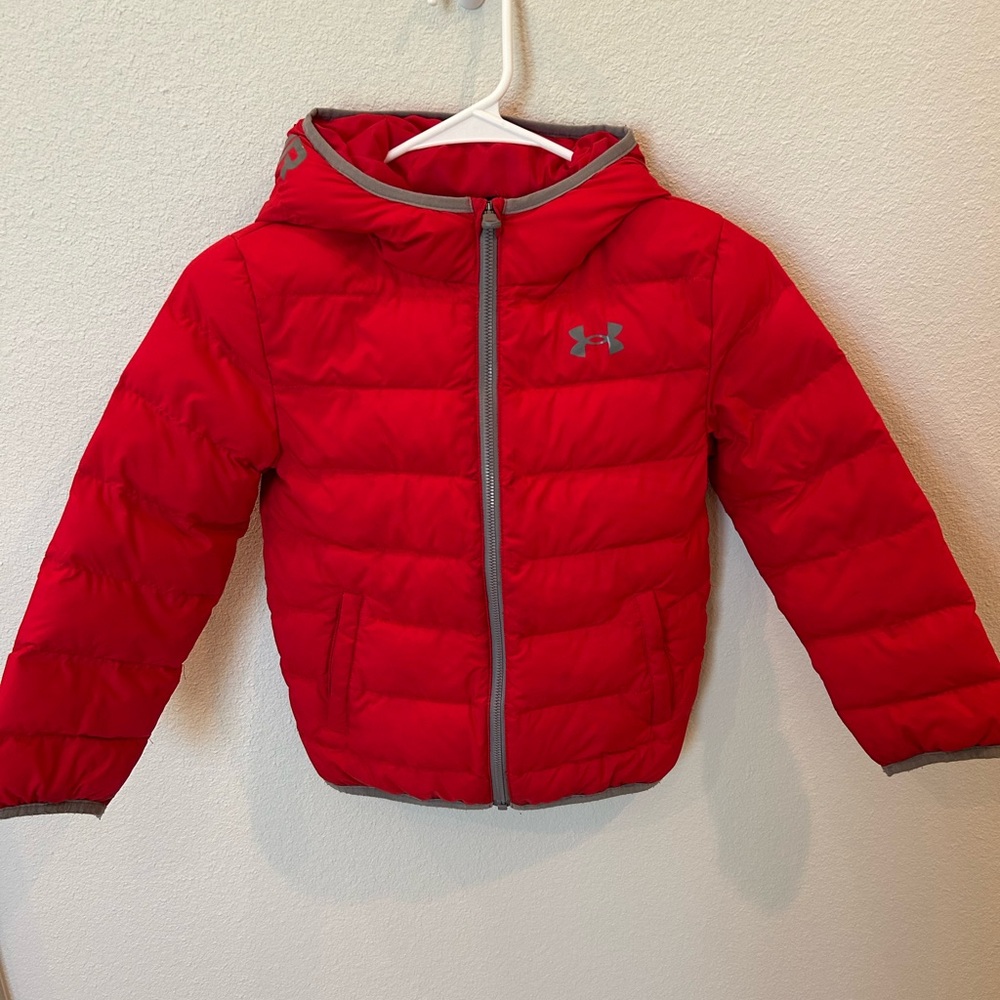 Under Armour ColdGear Jacket in Vibrant Red